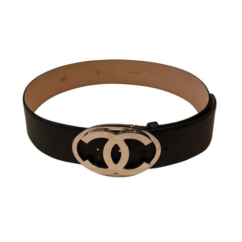 chanel belt womens black|authentic Chanel belt.